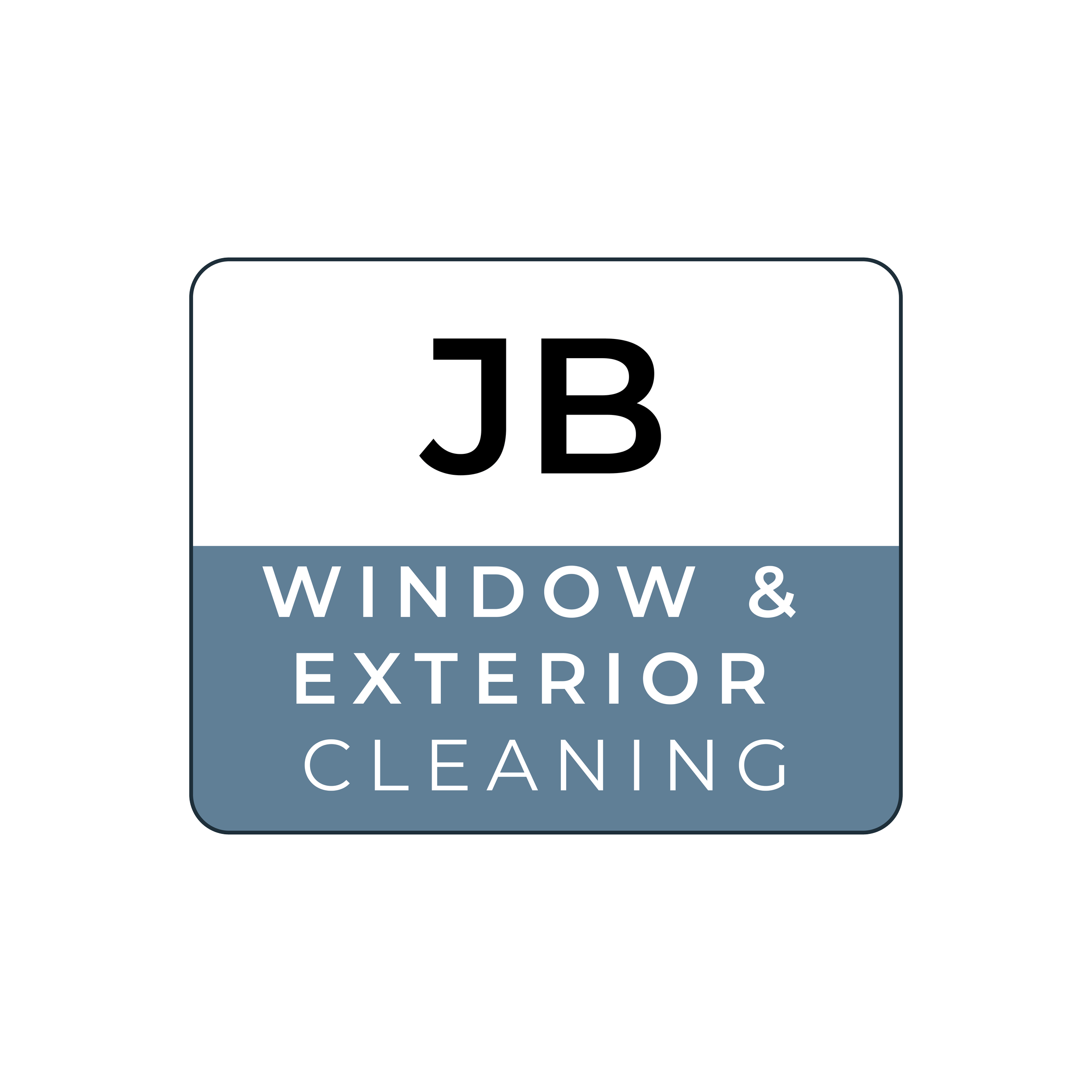 JB Window & Exterior Cleaning logo