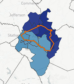 Measles Risk by Zip Code