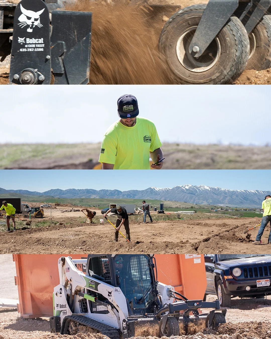 Project photo collage