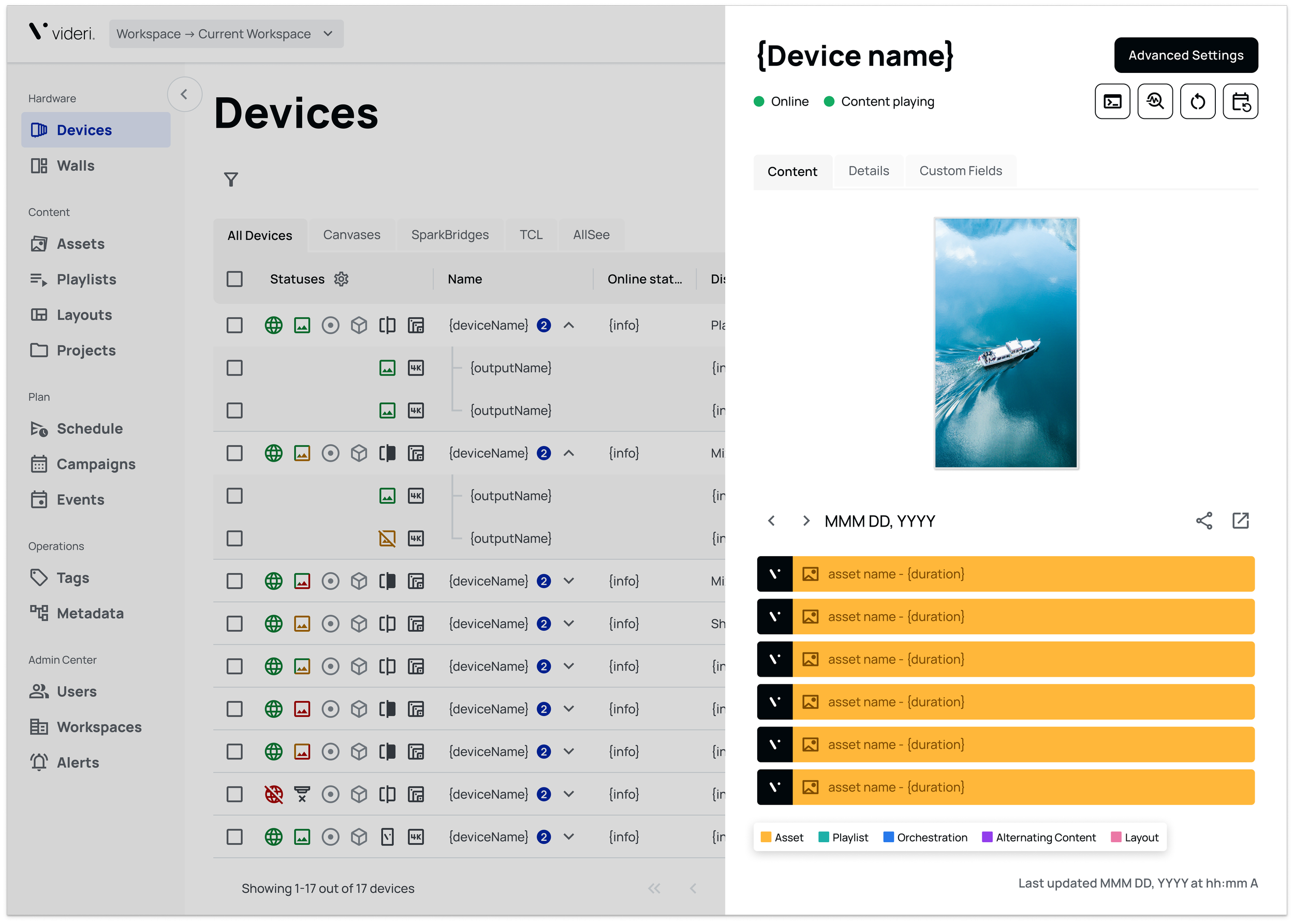 Original device drawer design