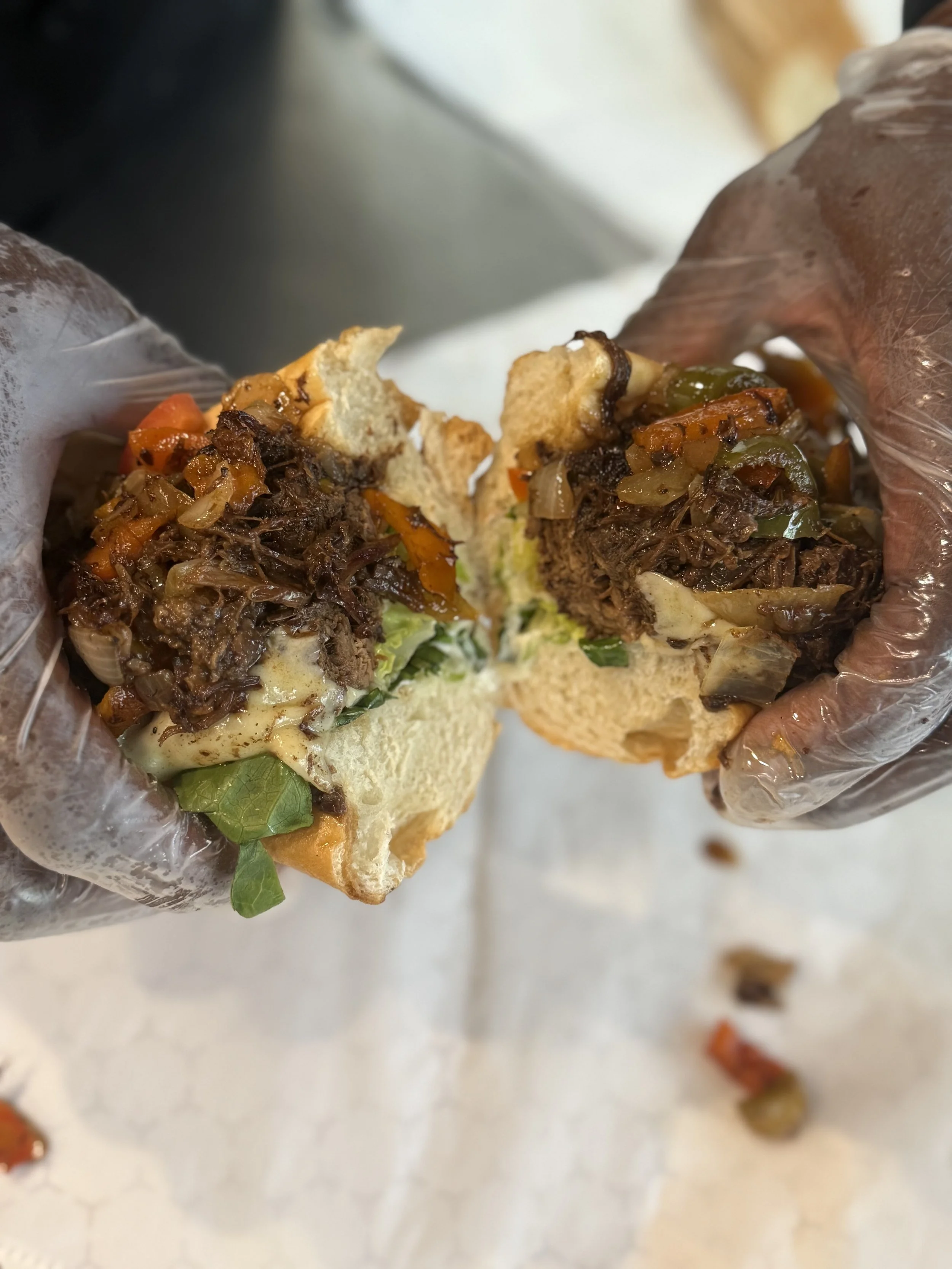Major Phillie cheesesteak