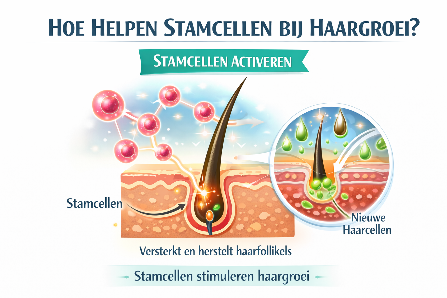 Stamcellen en haargroei