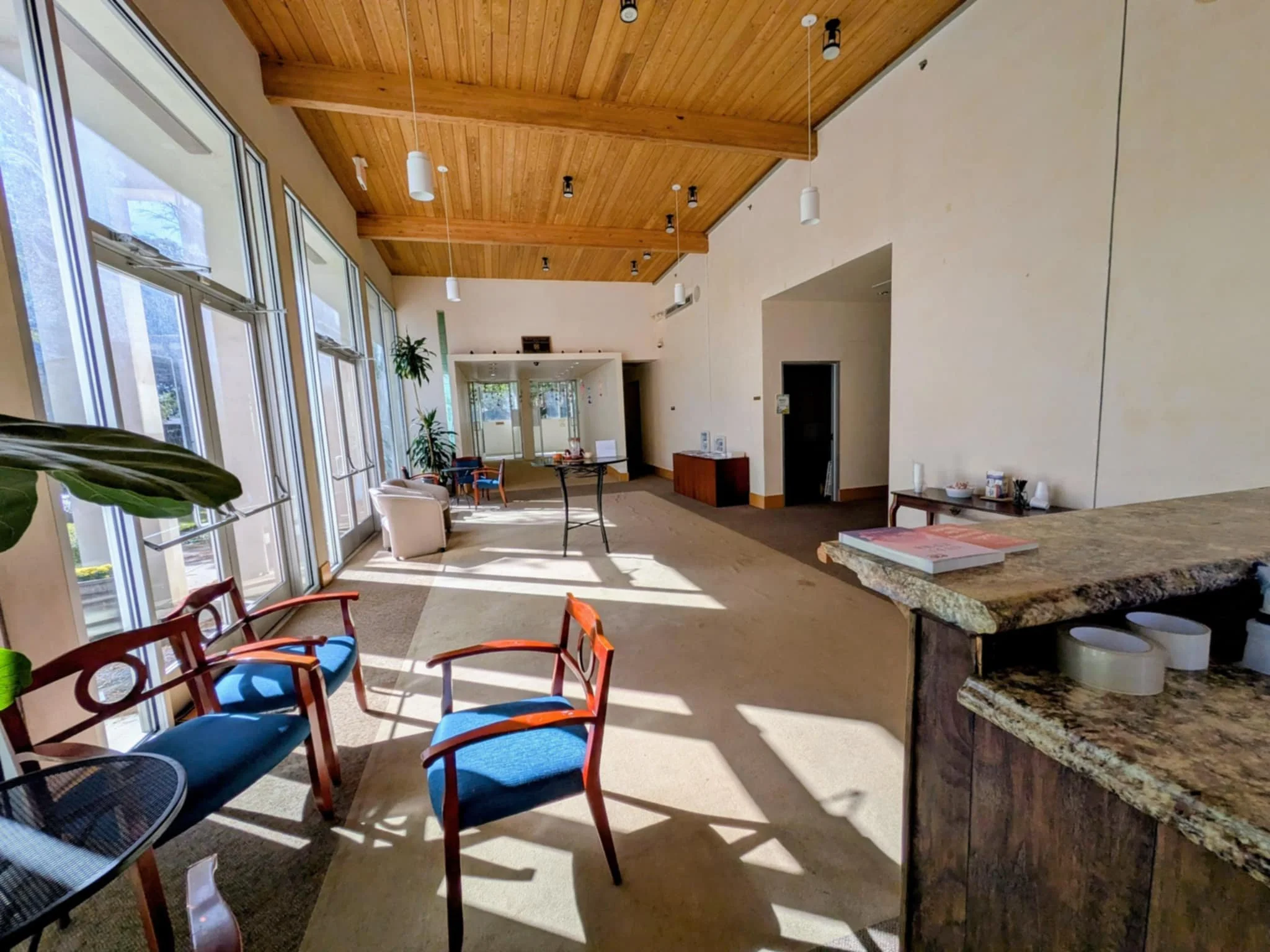 Spacious main classroom