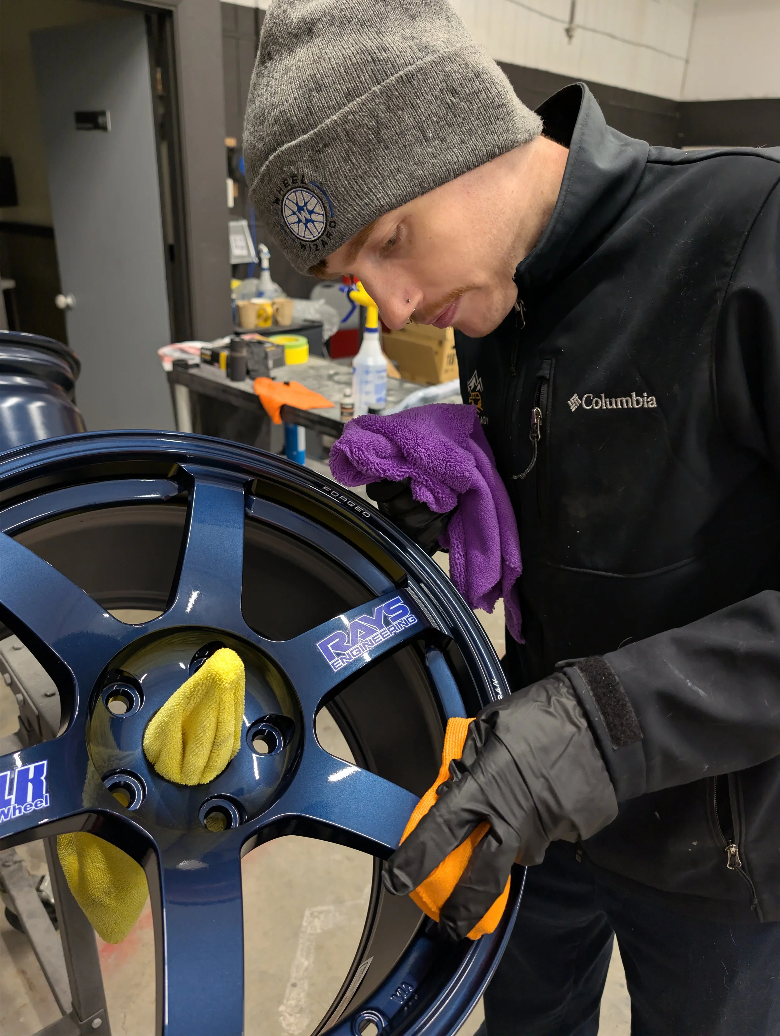 Wheel ceramic coating