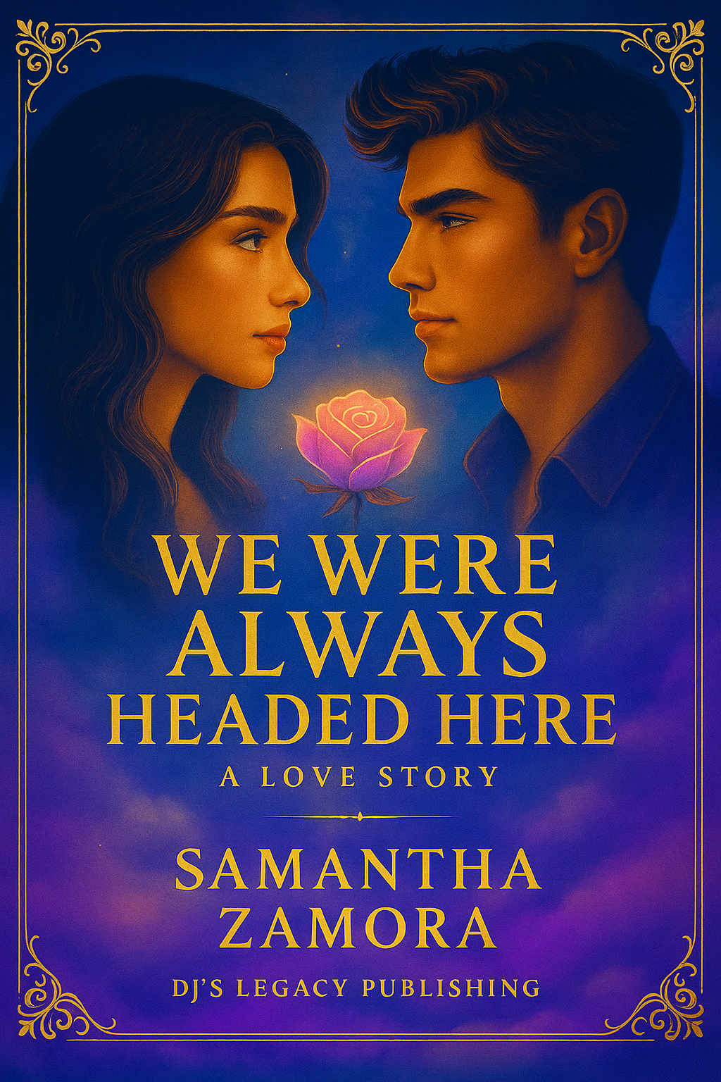We Were Always Headed Here book cover by Samantha Zamora