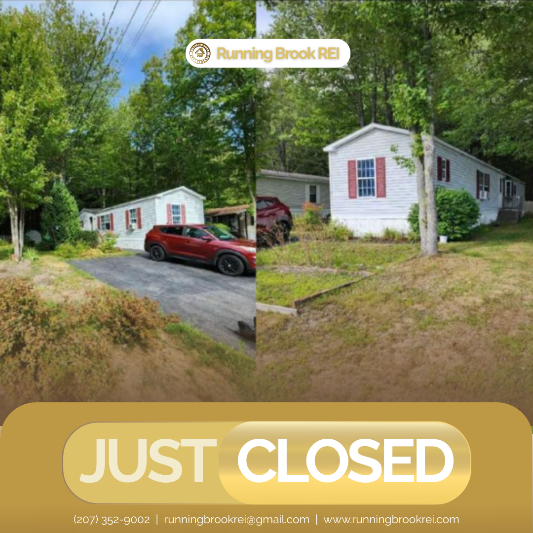 Recently closed foreclosure prevention property in Augusta, Maine