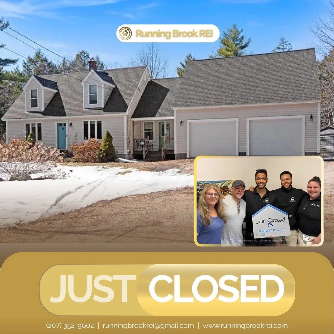 Recently closed auction property in Sanford, Maine
