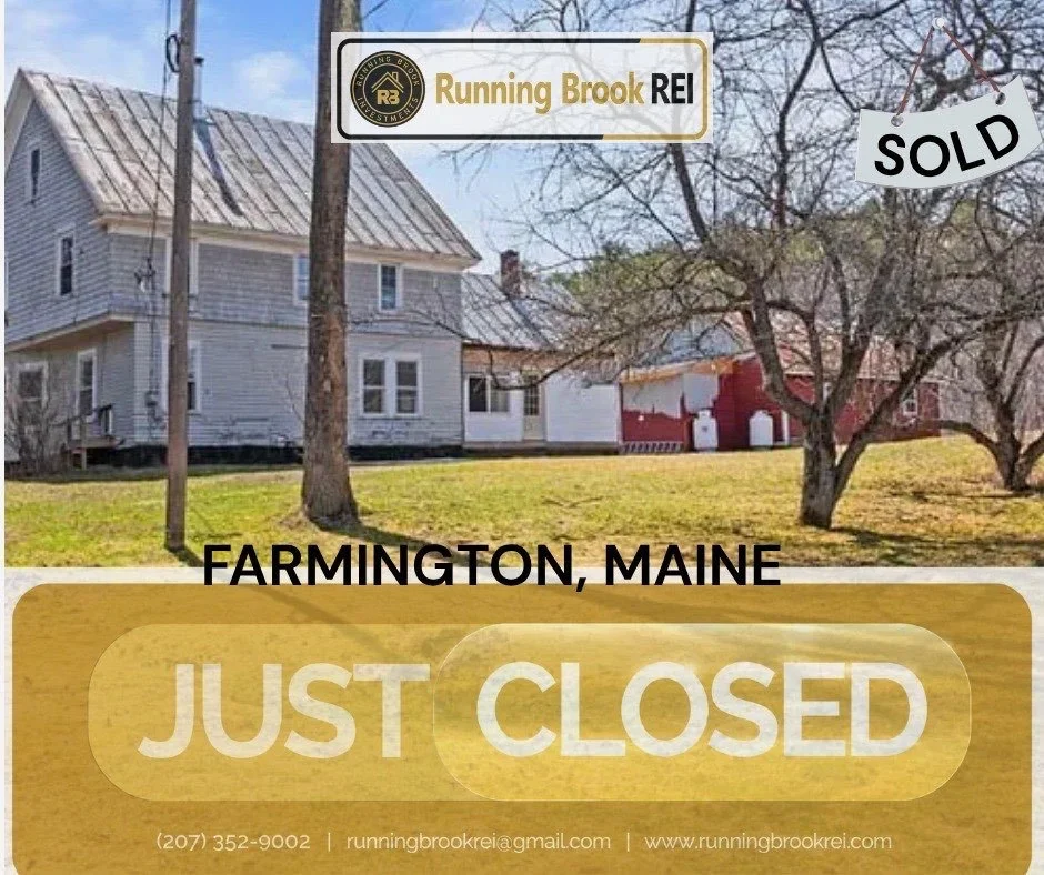 Home needing major repairs in Farmington, Maine bought as-is for cash