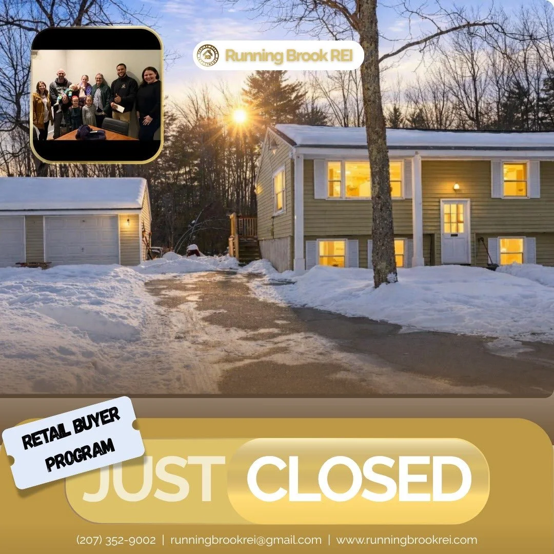 Recently closed property in Hollis, Maine