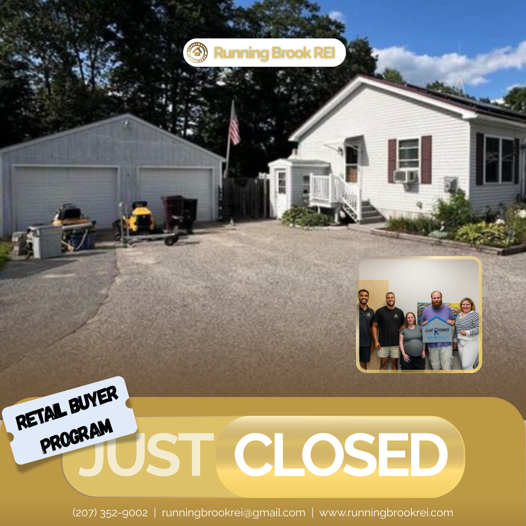 Recently closed inherited property in Bangor, Maine
