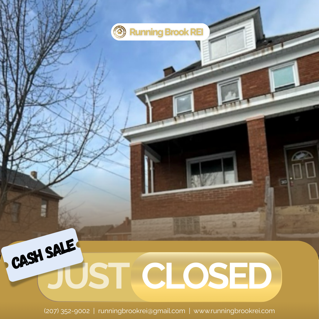 Recently closed foreclosure prevention property in Augusta, Maine