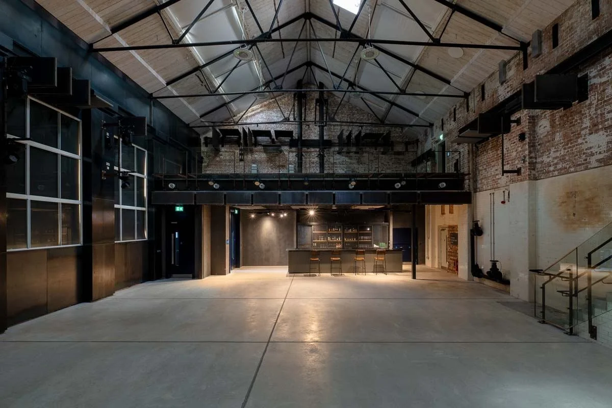 The hall looking towards the bar and mezzanine