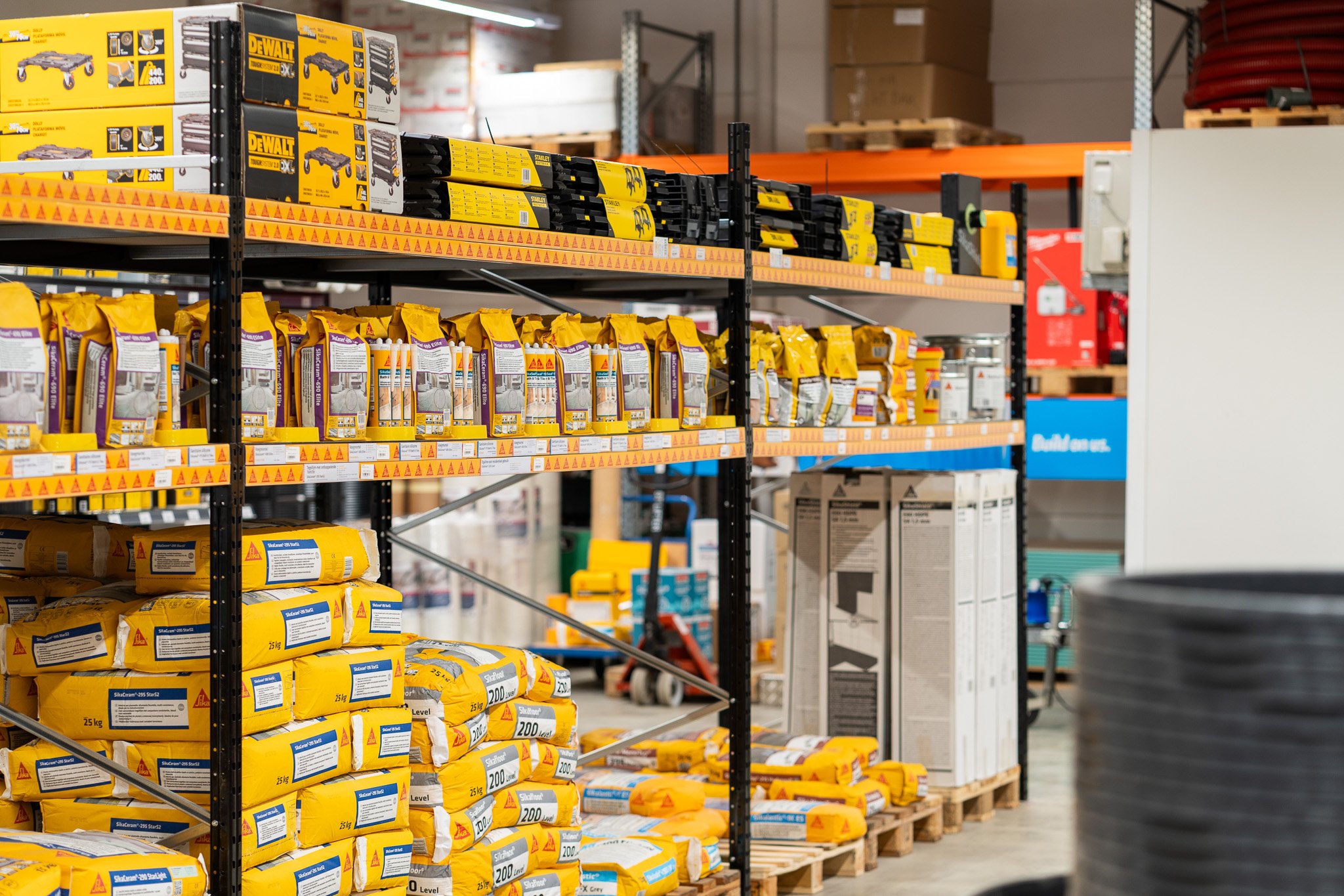 Assortiment bevestigingsmateriaal in de Tools & Fixings winkel