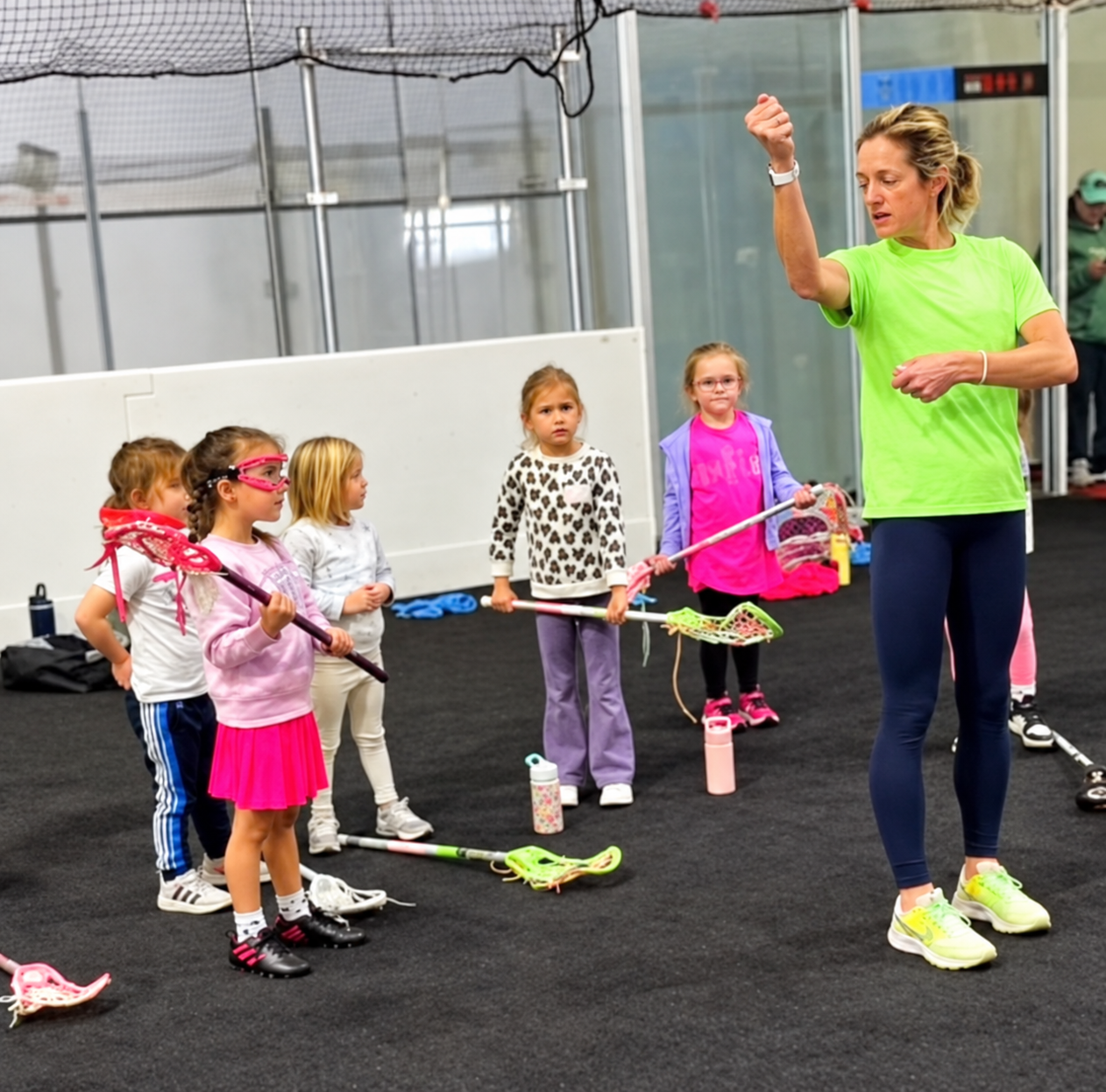 Shooting Stars learning with Caroline.