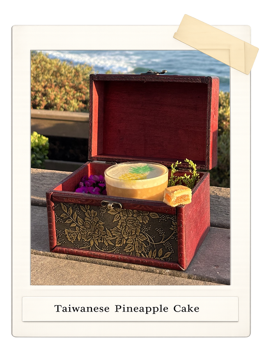 Taiwanese Pineapple Cake cocktail