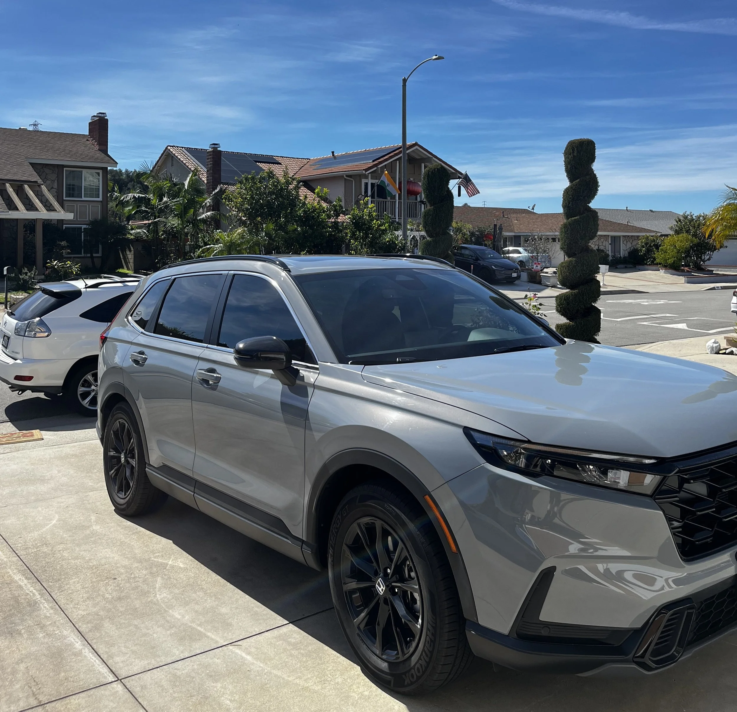 Professional window tint close-up — mobile installation in Garden Grove, CA