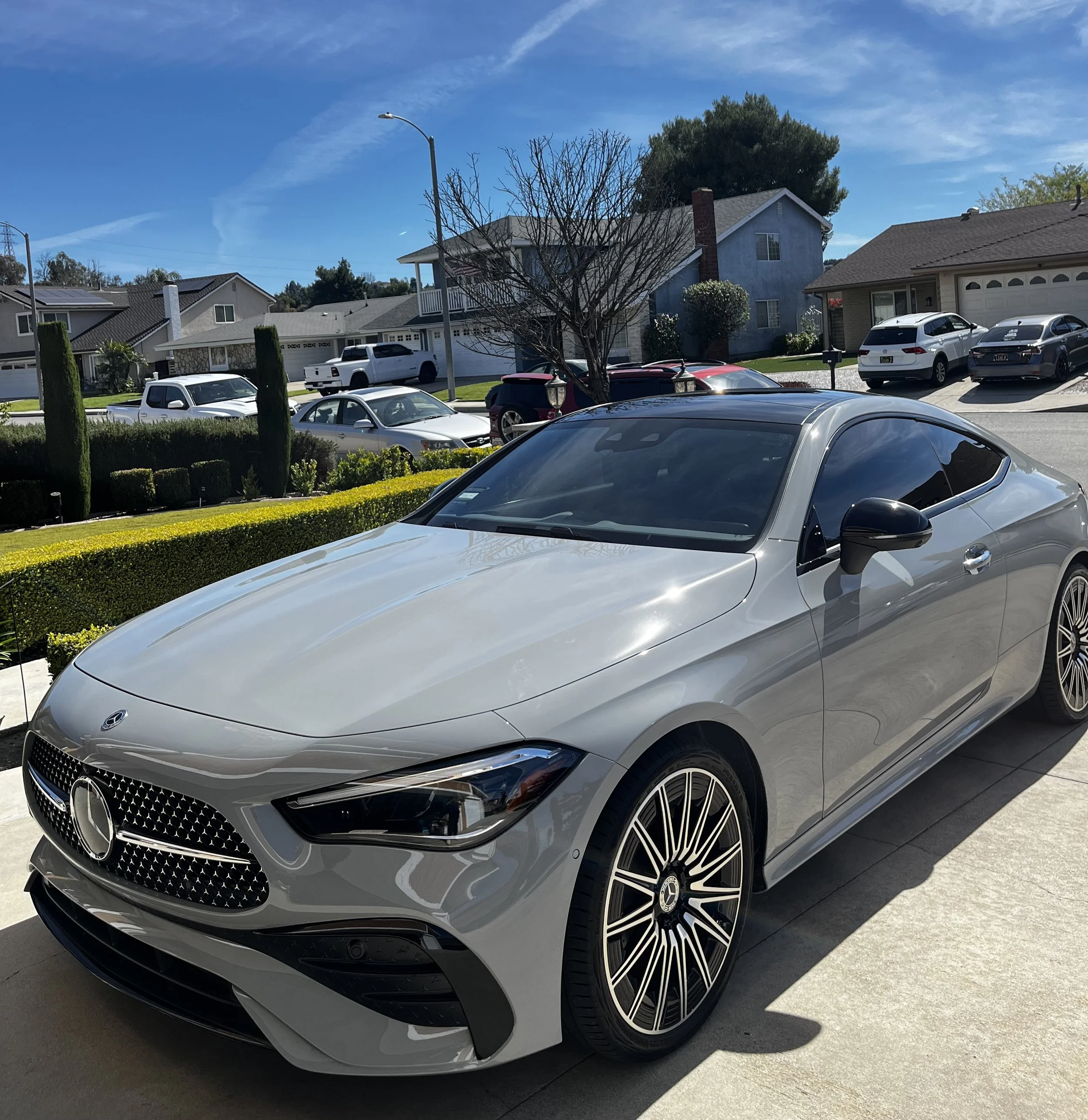 Mobile window tinting service completed at a home in Garden Grove, California