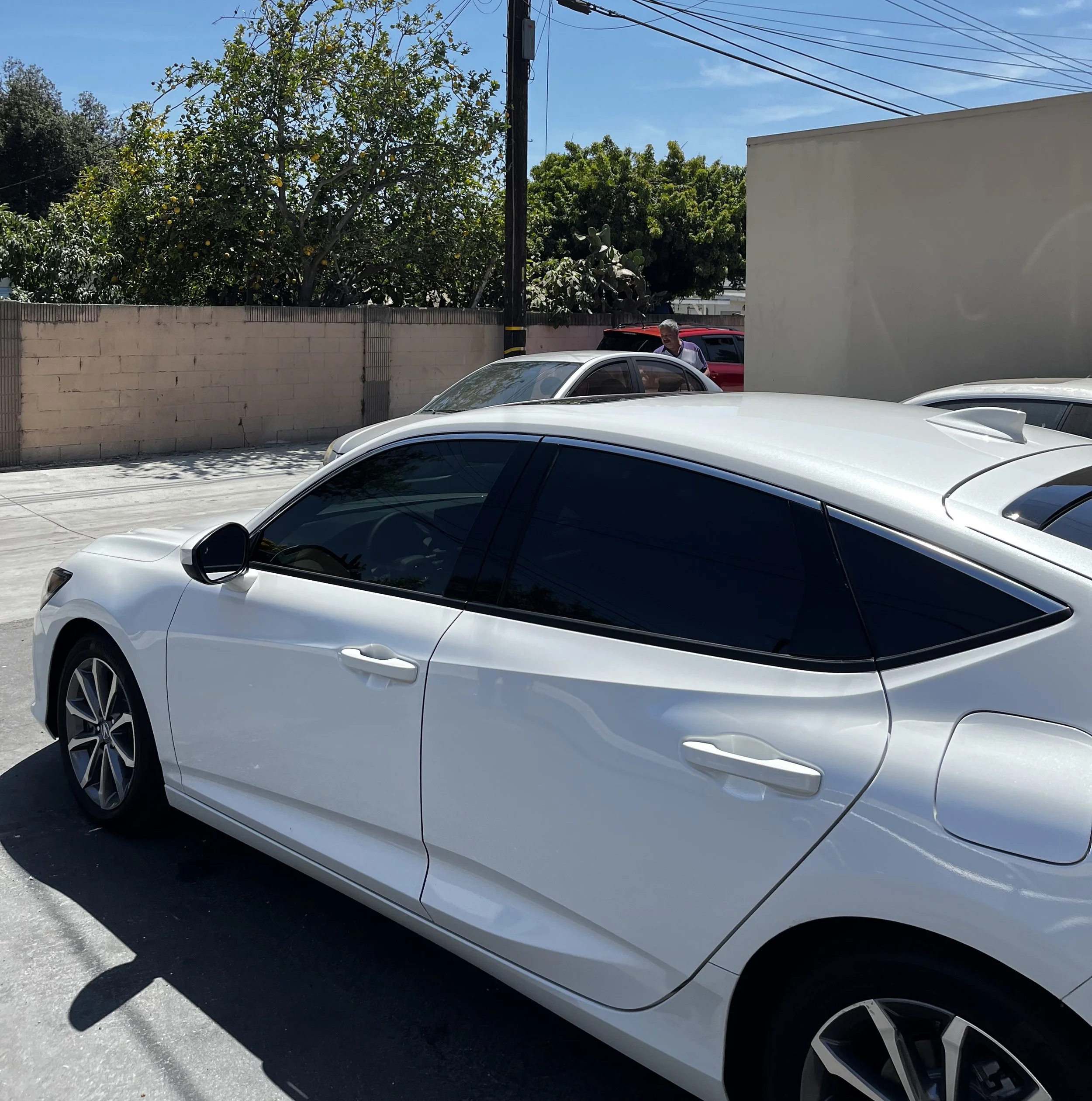 Window tinting installation by A5 Automotive Films — Fountain Valley, CA