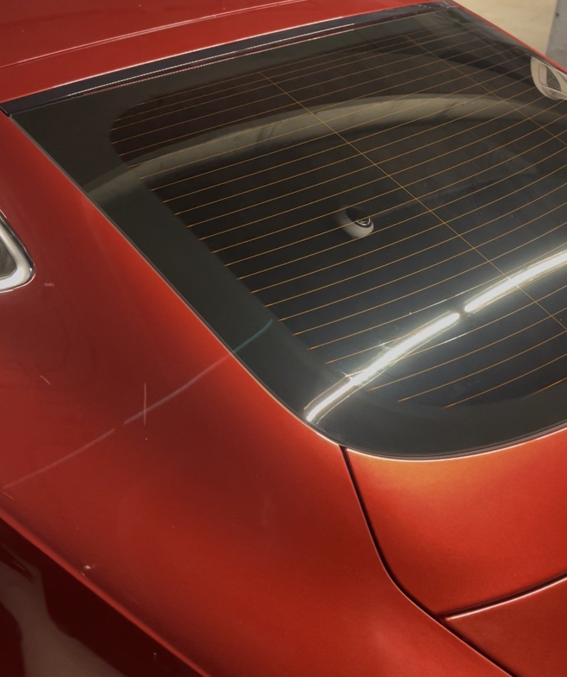 Professional window tint close-up — mobile installation in Irvine, CA