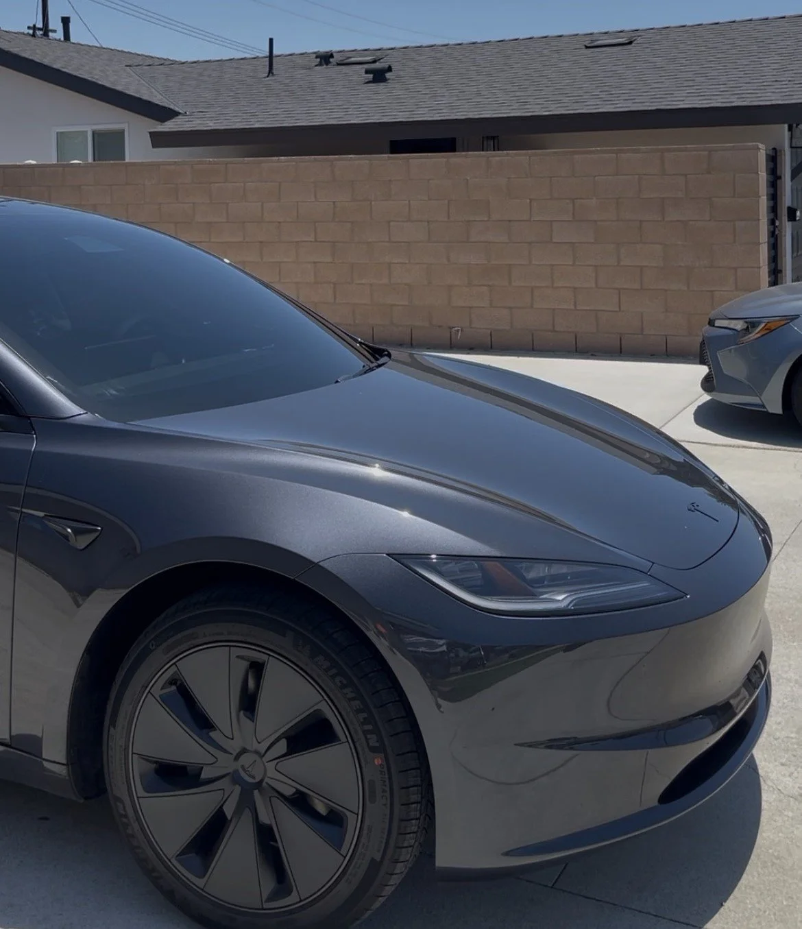 Carbon film window tinting result — A5 Automotive Films Orange County