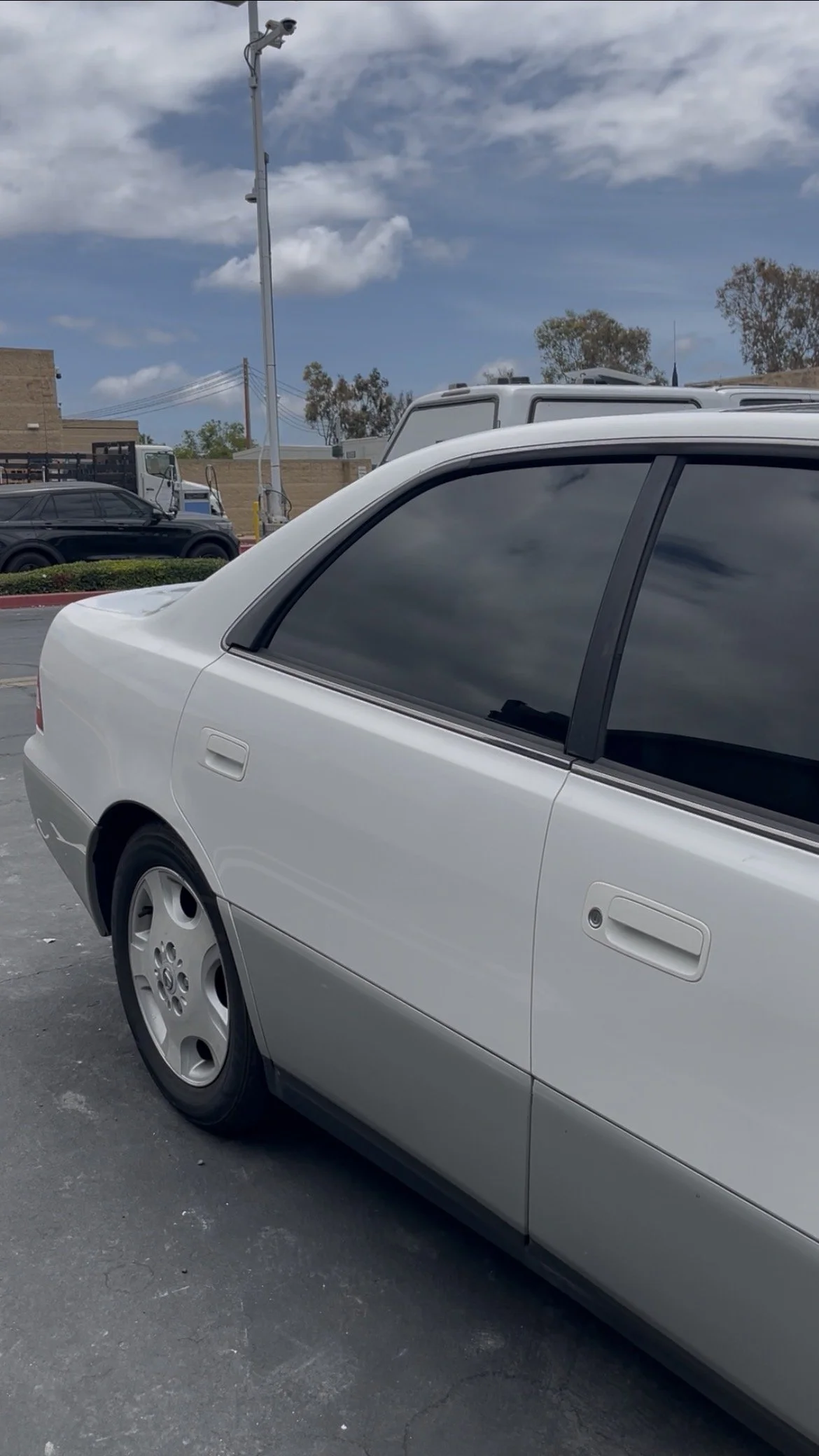 Ceramic window tinting installed on a lexus in Irvine, CA by A5 Automotive Films