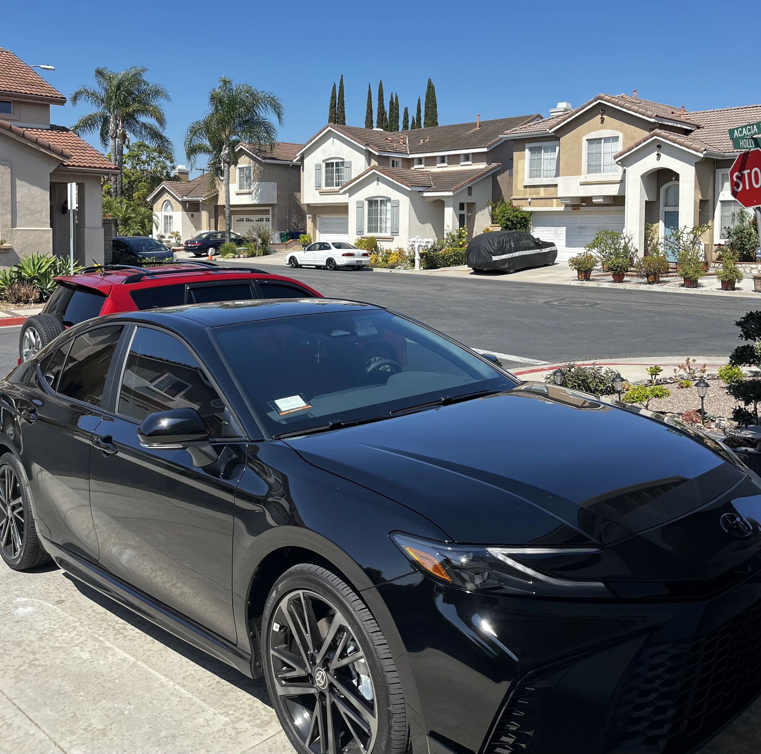 mobile ceramic tint installation by A5 Automotive Films — Costa Mesa, CA