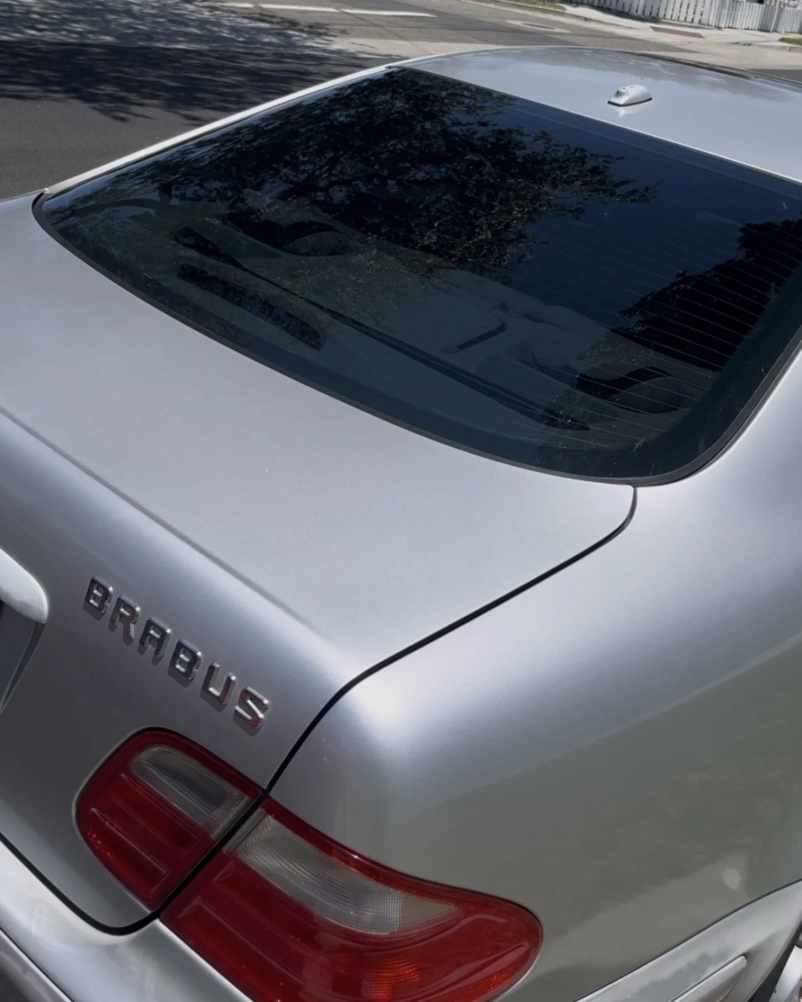 Carbon Series window tint on a bmw