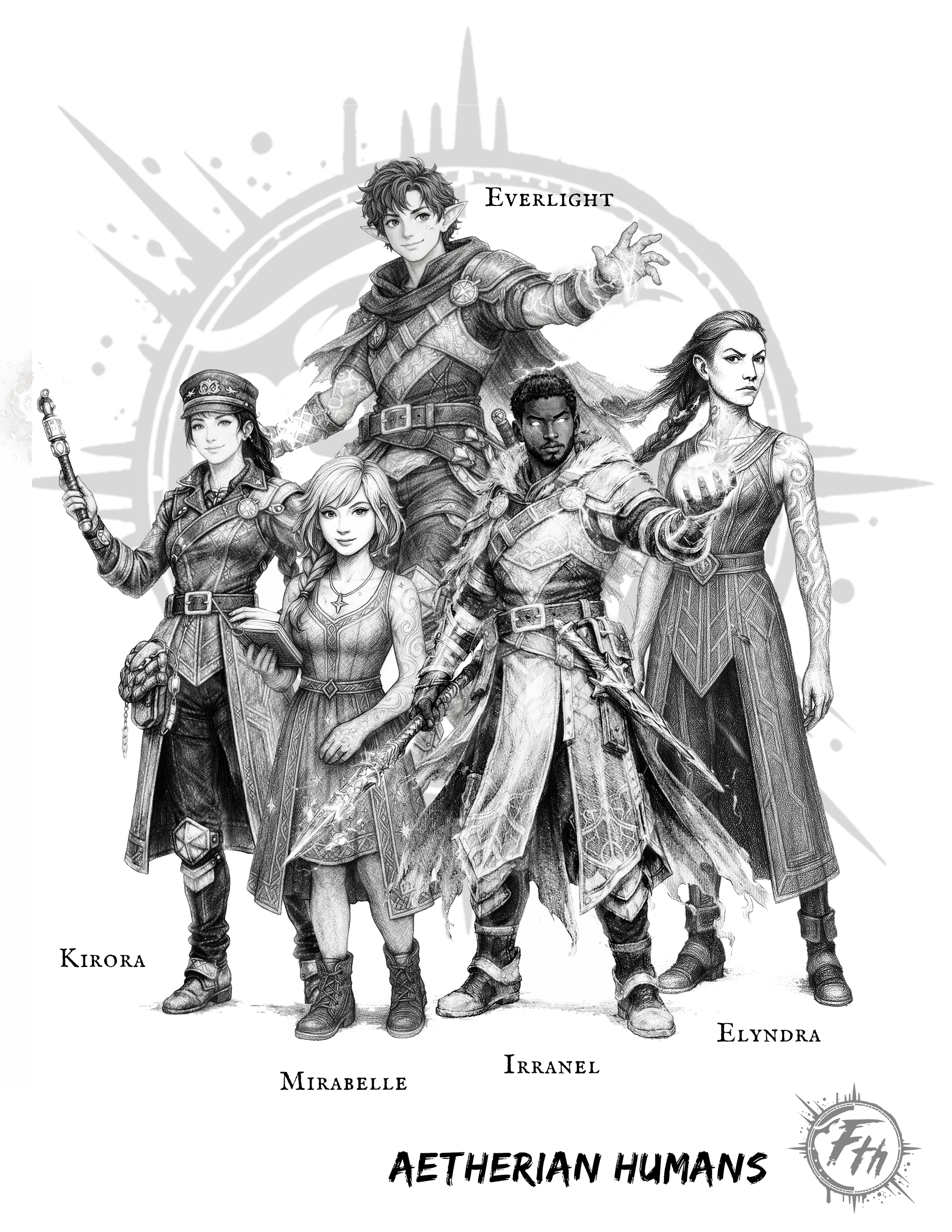 Aetherian Humans culture artwork