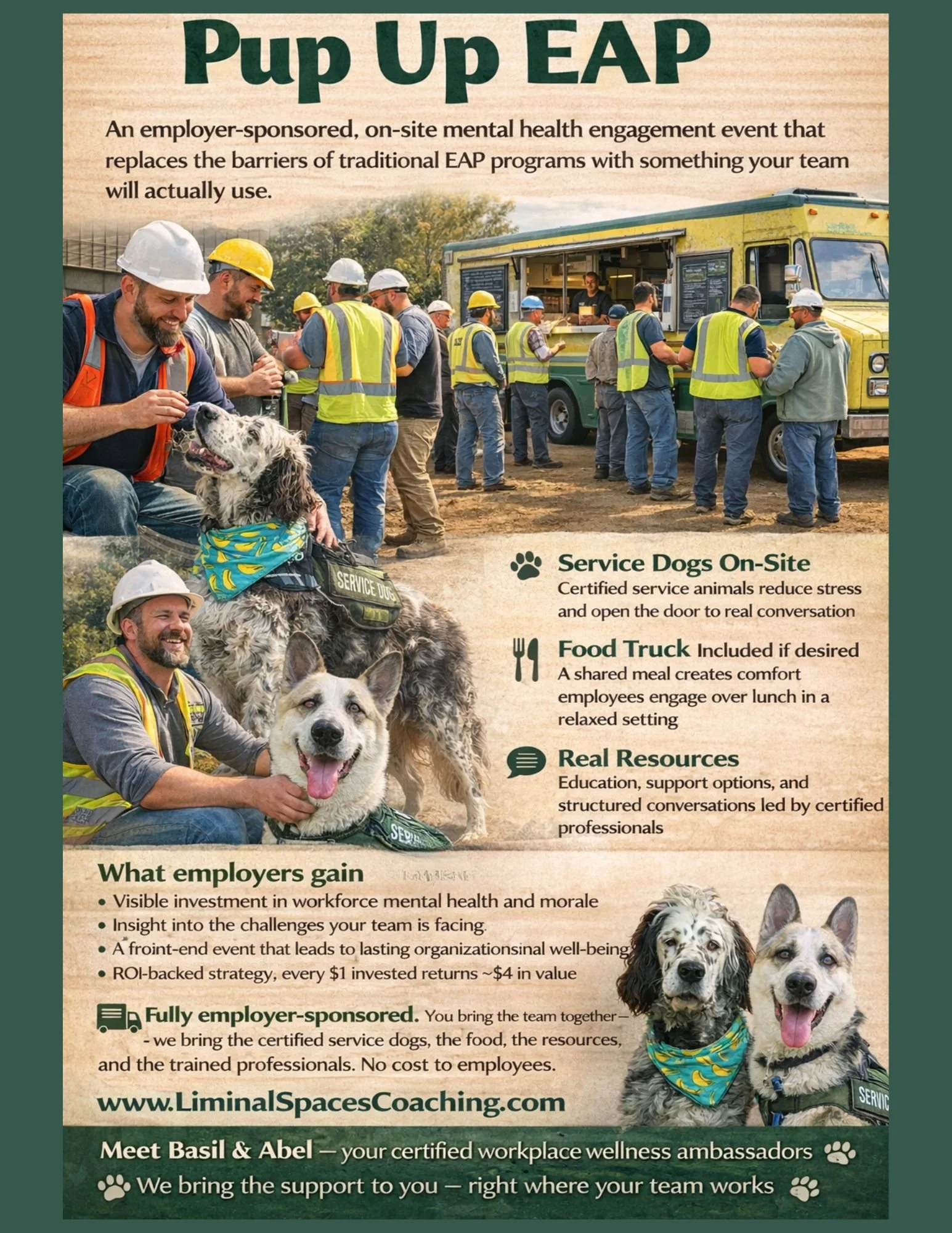 Pup Up EAP promotional image