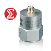 HIGH TEMPERATURE, TOP EXIT CONNECTOR CHARGE ACCELEROMETERS