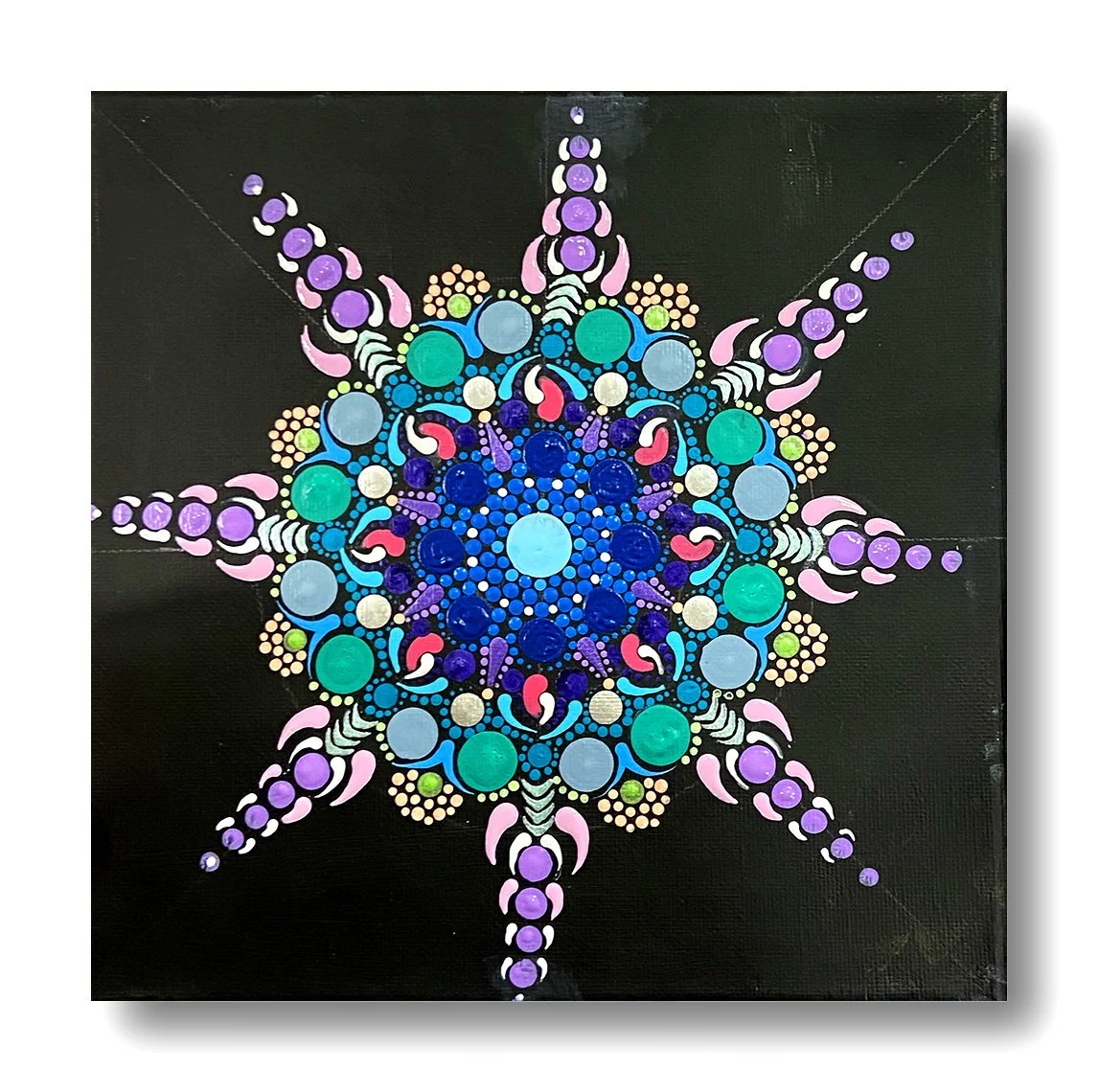 Exemple de réalisation mandala 1