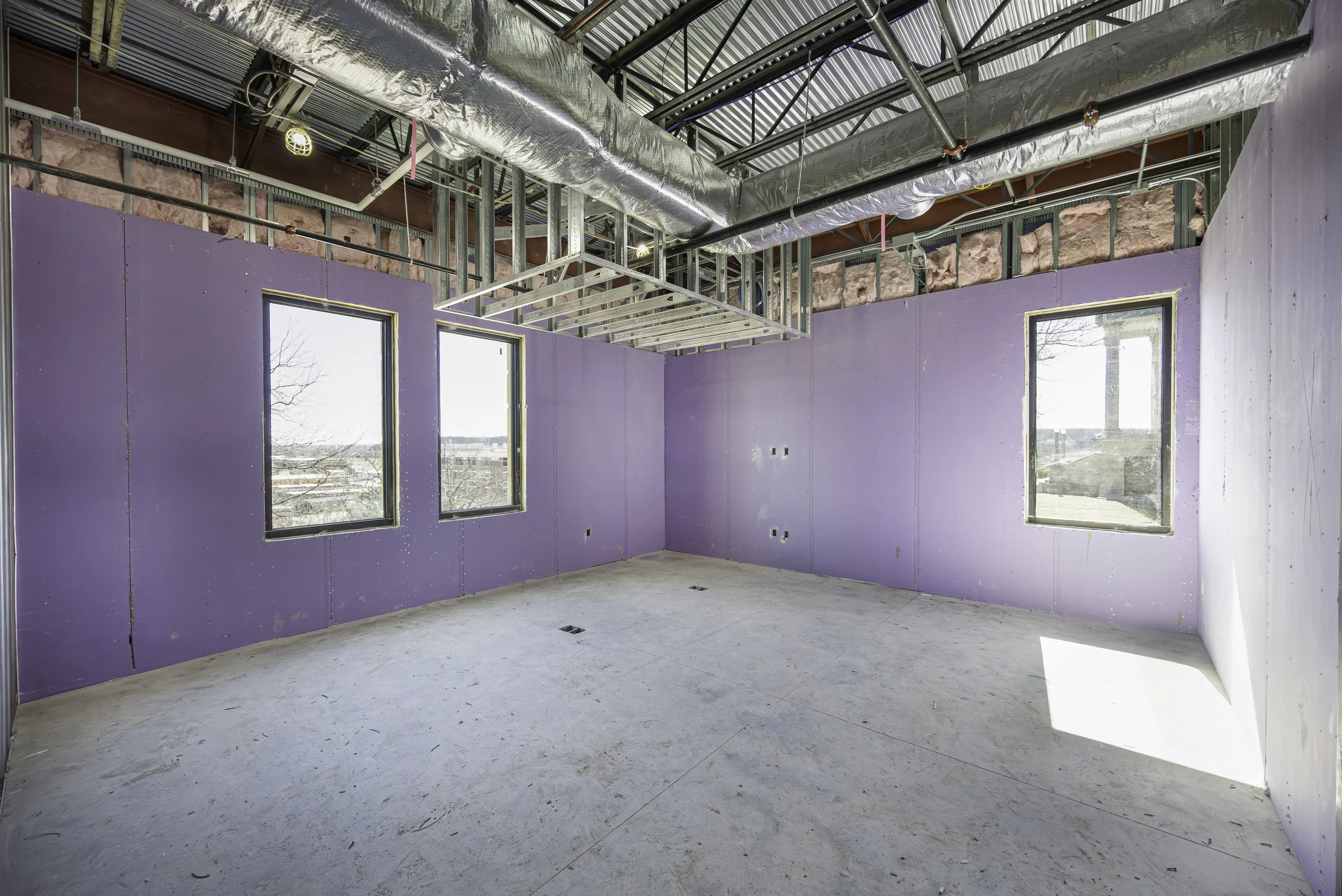 Courthouse annex construction