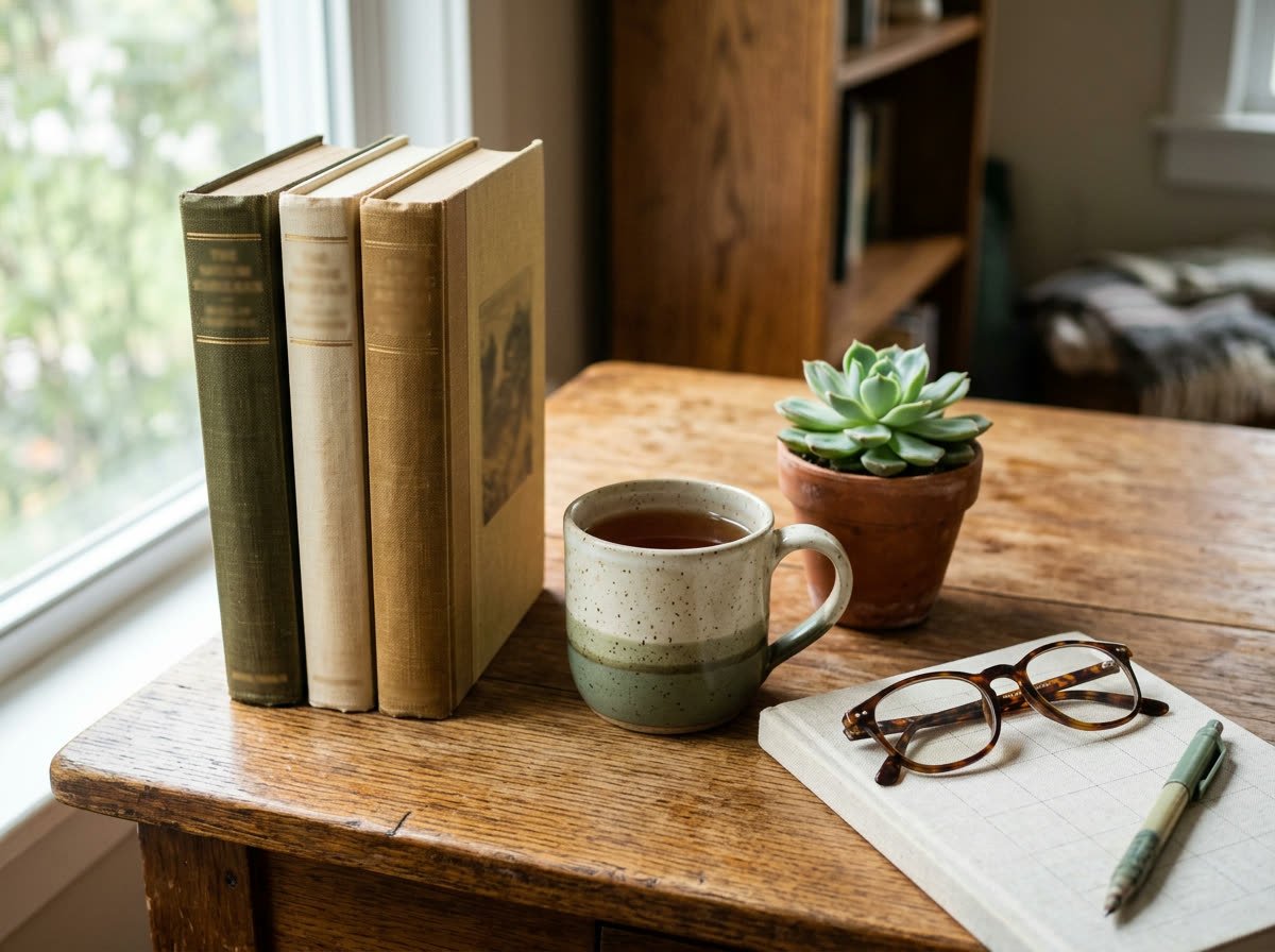 Books and clinical materials representing Lisa Gray's focused expertise in chronic illness and couples therapy