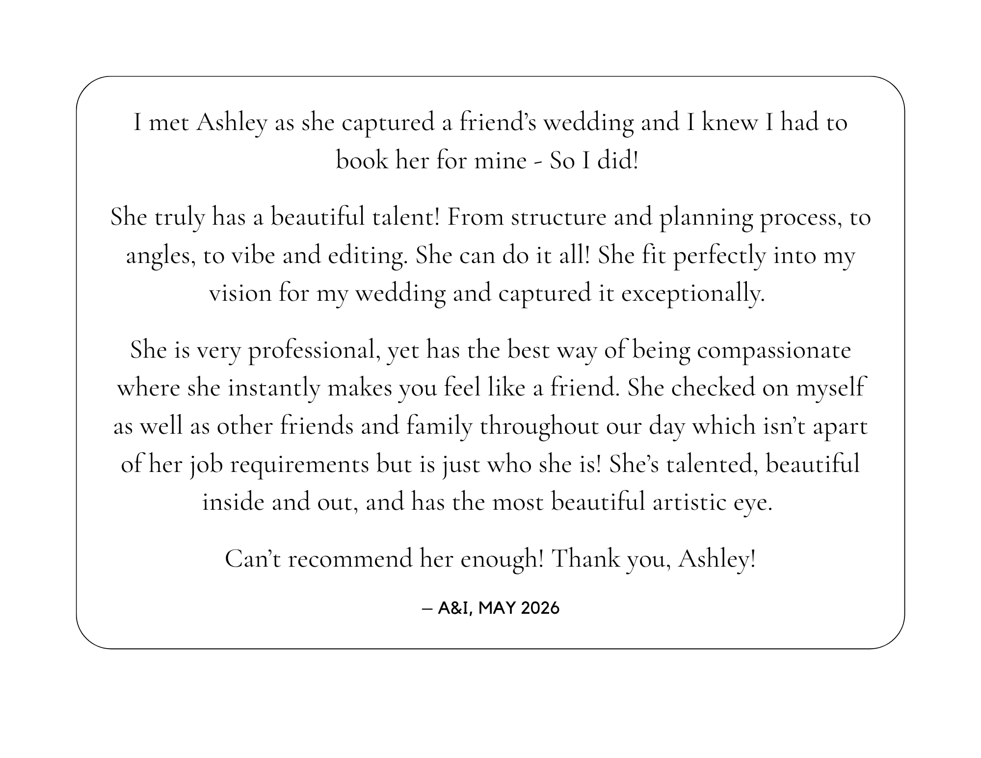 Client review 1