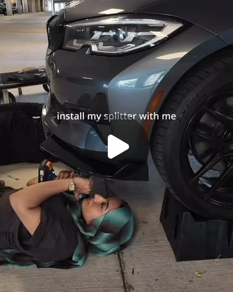 Front lip install behind-the-scenes reel