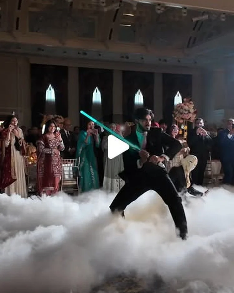 Star Wars wedding entrance reel