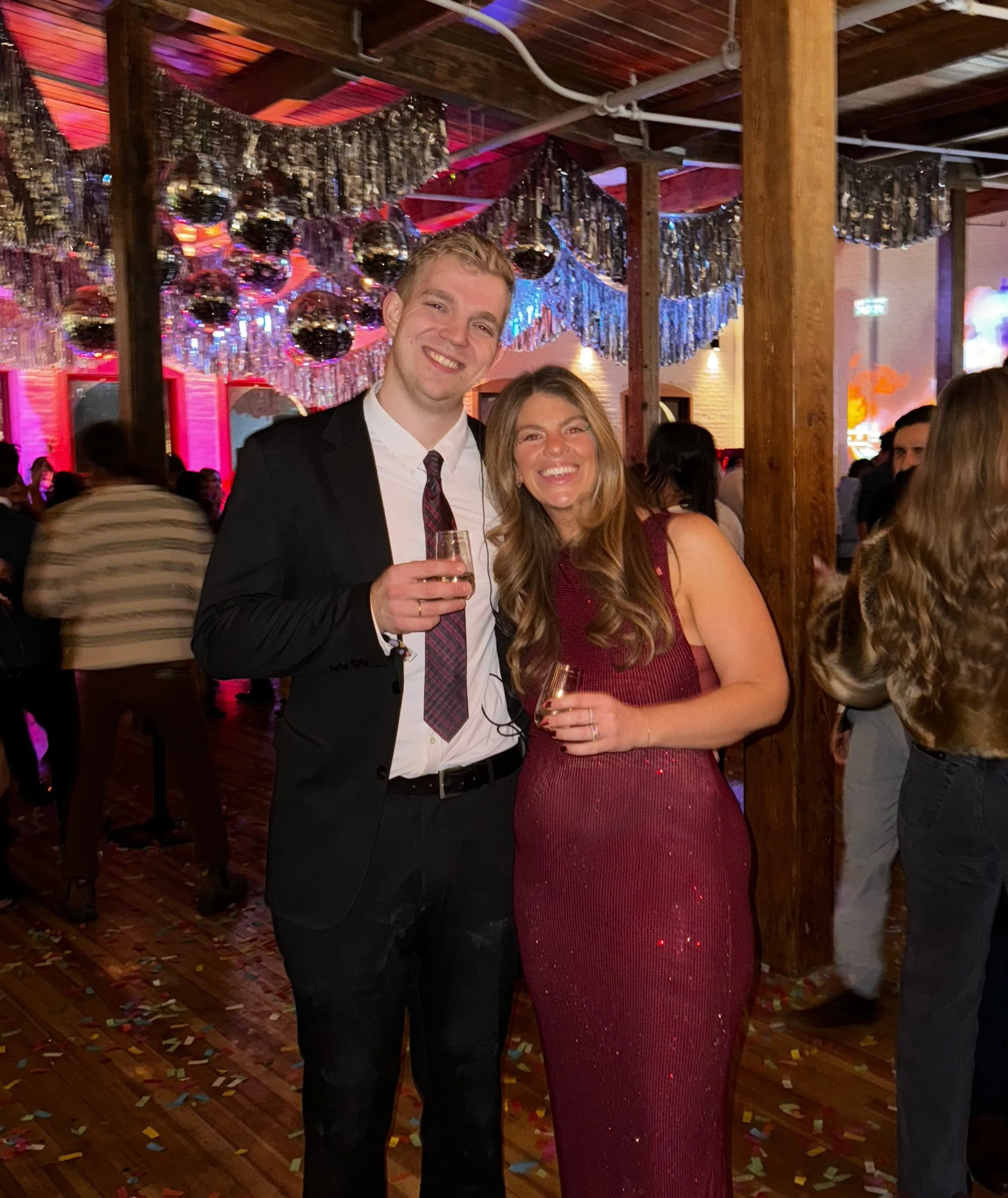 Andy and Cassidy, founders of Evermore Hall