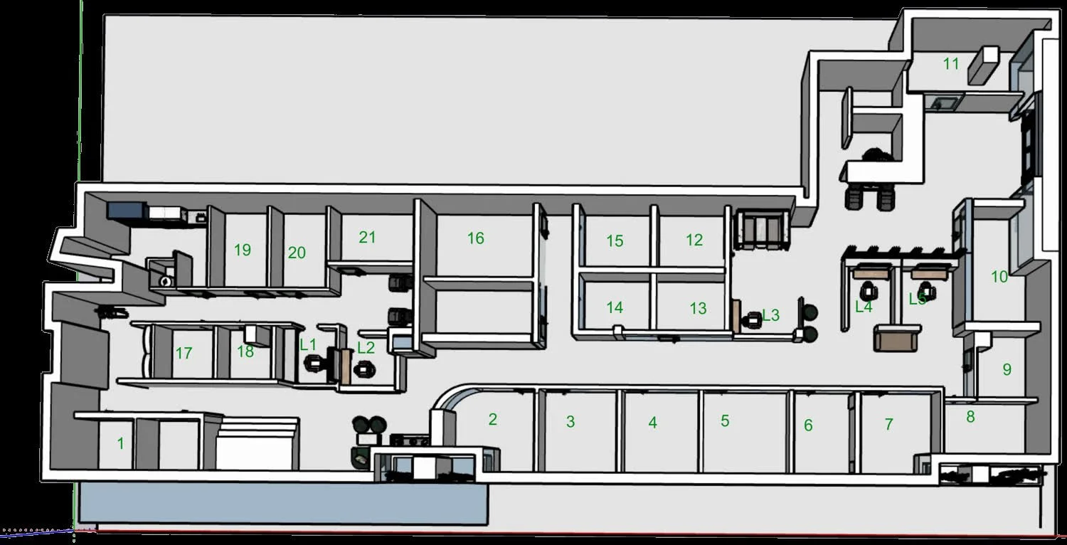 Statler salon suite floor plan