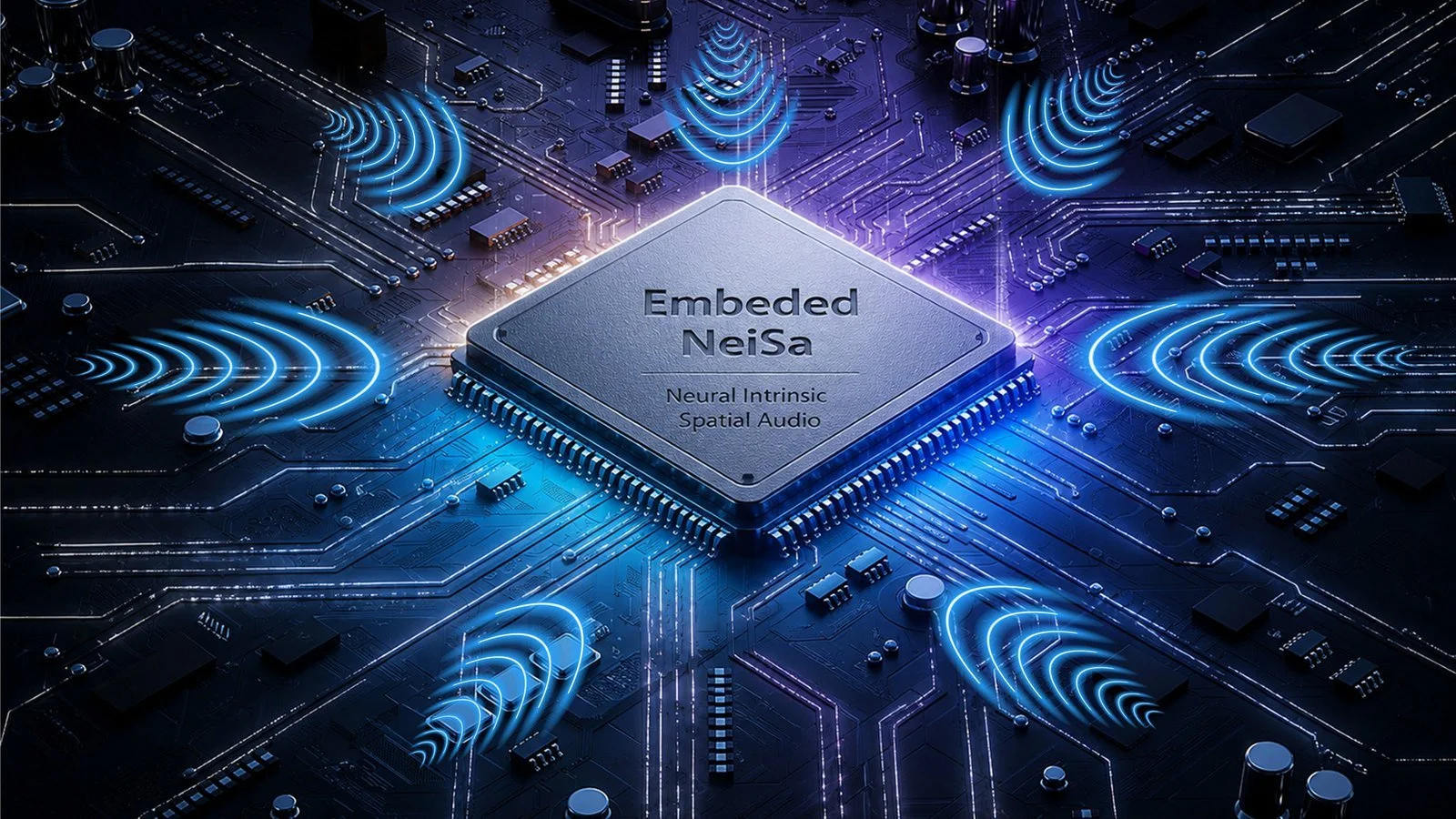 NeiSa chip radiating spatial audio