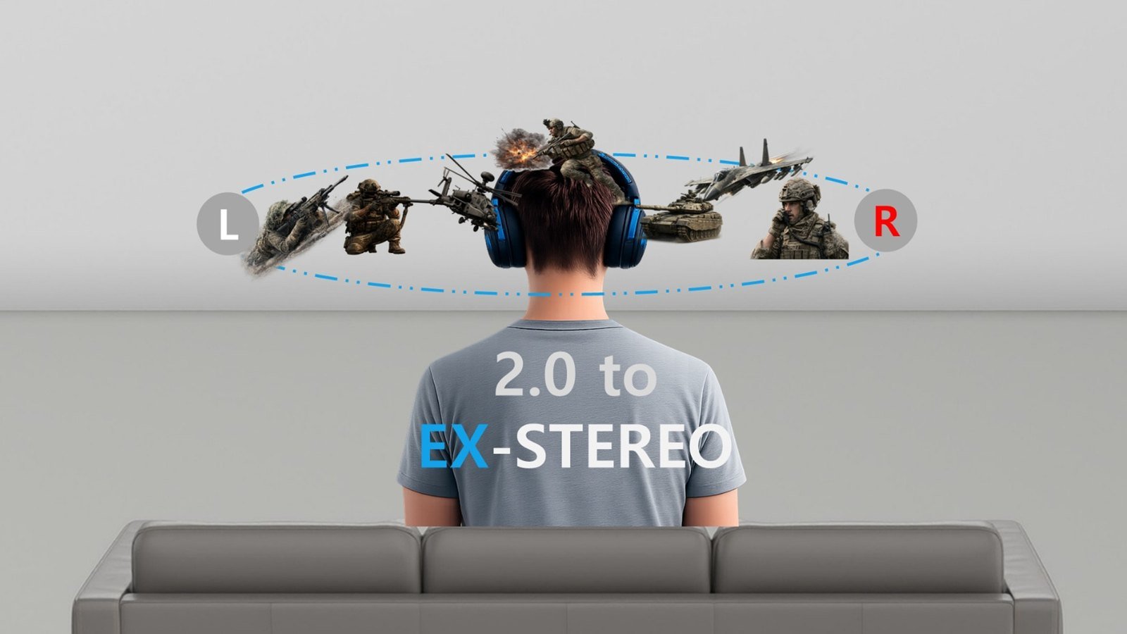 2.0 source in EX-STEREO mode