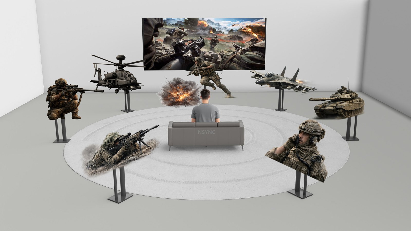 Home theater speaker sound image
