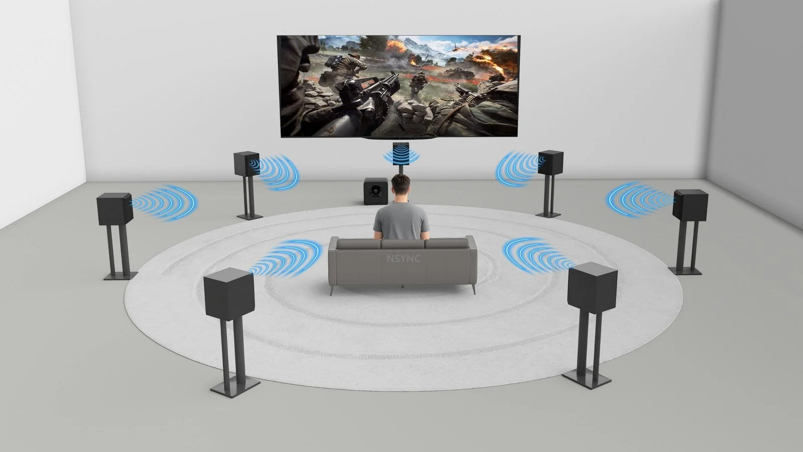 Home theater speaker calibration