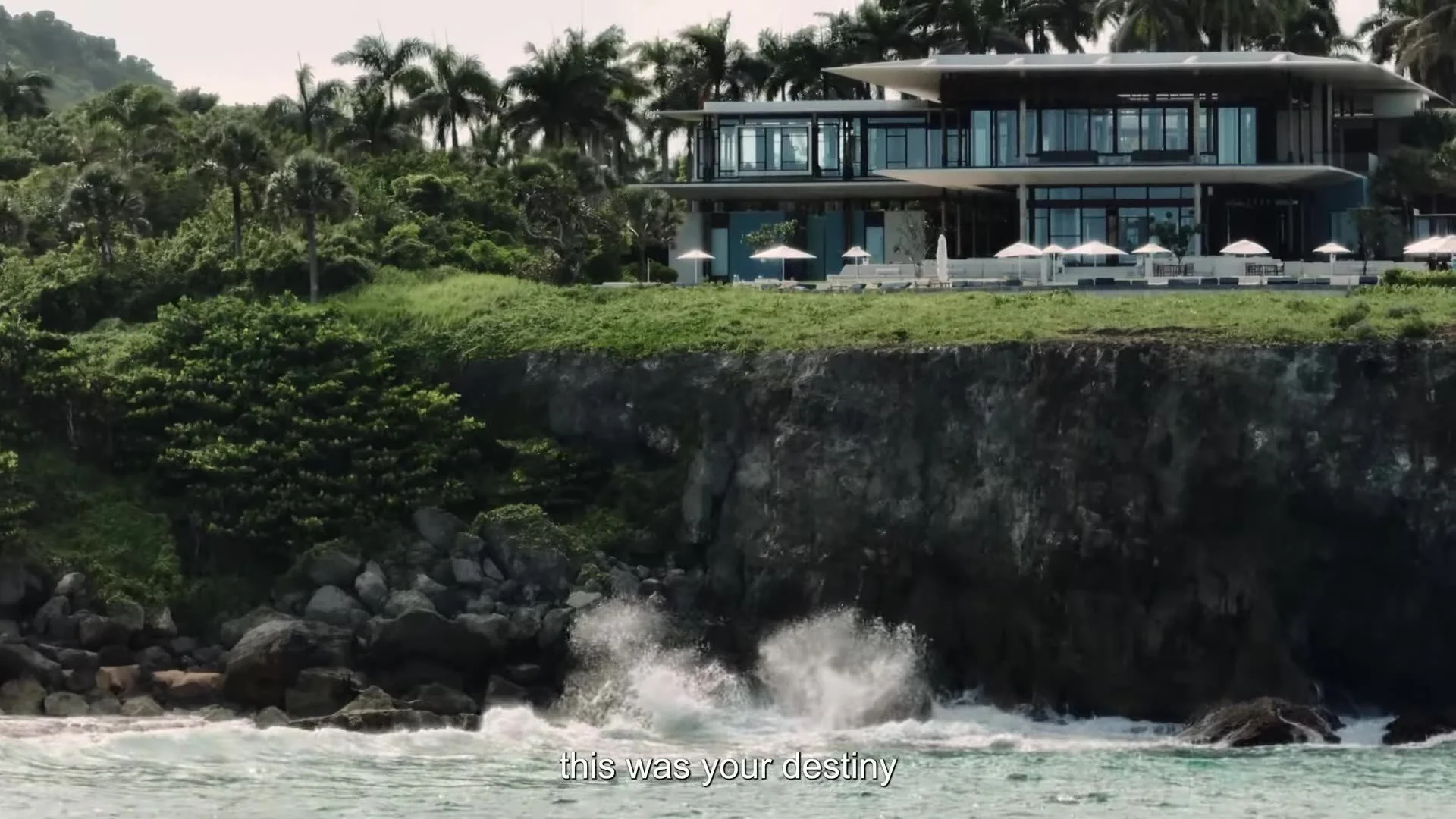 Amanera resort on a Dominican Republic cliff above turquoise ocean and white surf