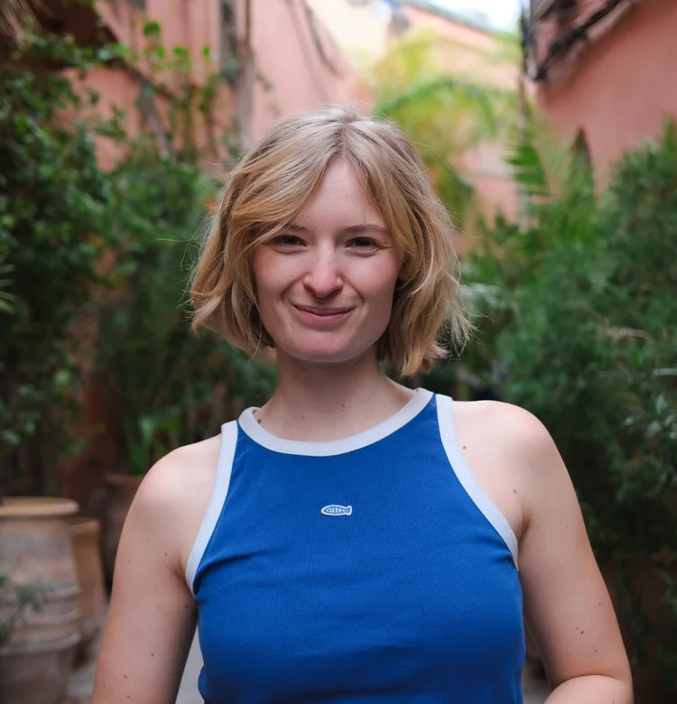 Portret van Emma Baur