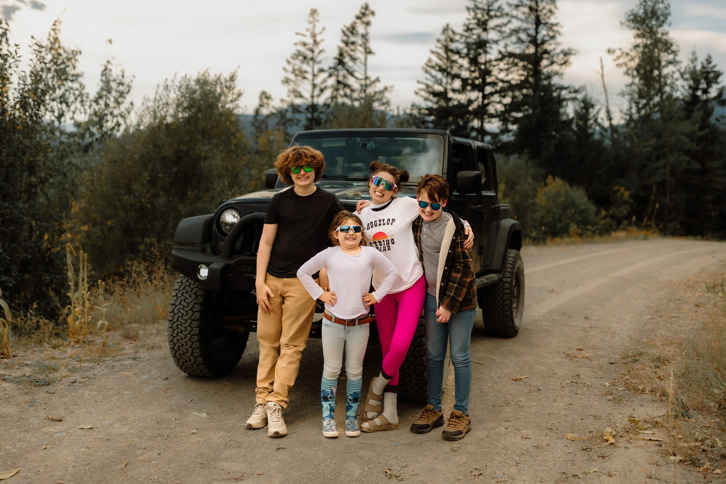 Aundrea Marie family photographer in Northwest Montana