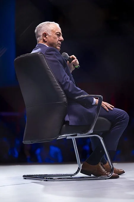 Nevada Governor Joe Lombardo speaking at forum