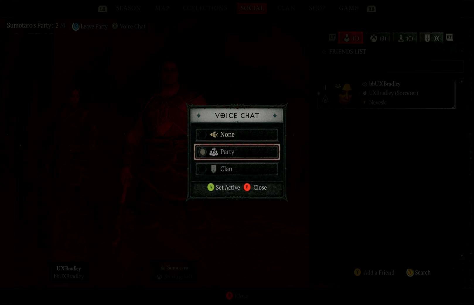 Social Features research screenshot
