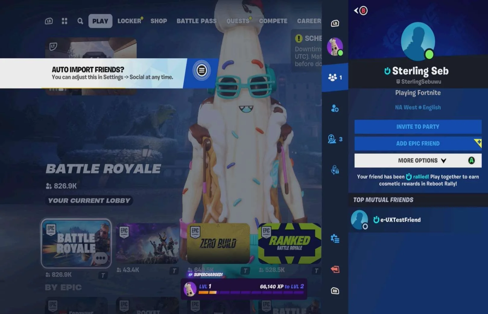 Social Features research screenshot