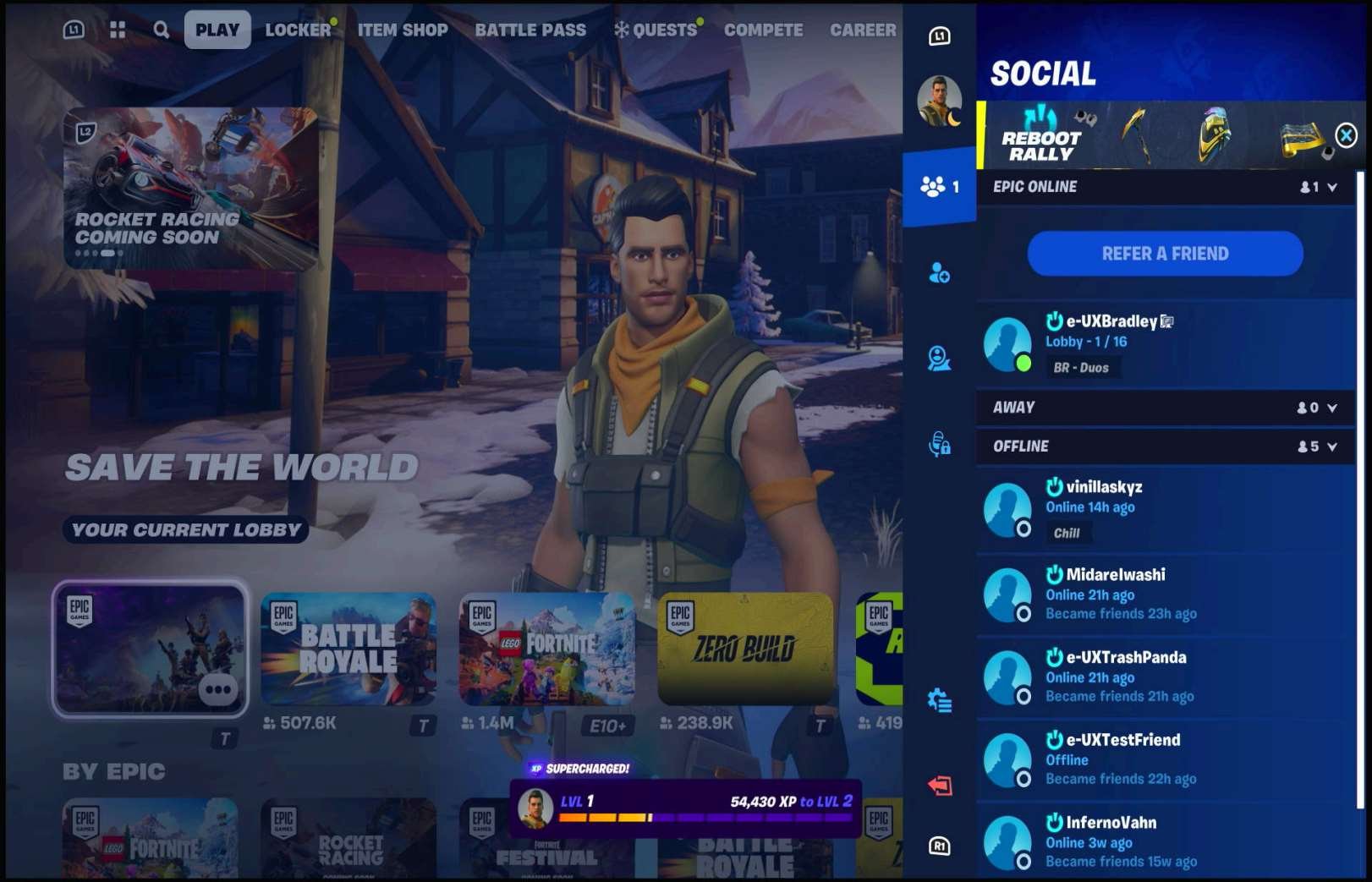 Social Features research screenshot