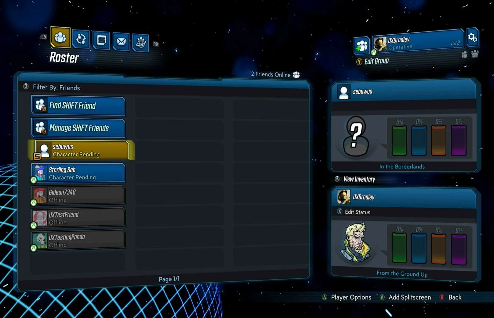 Social Features research screenshot